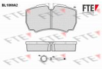 Brake Pad Set, disc brake BL1869A2 FTE