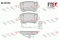 Brake Pad Set, disc brake BL1872A4 FTE
