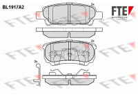 Brake Pad Set, disc brake BL1917A2 FTE