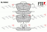 Brake Pad Set, disc brake BL1988A2 FTE