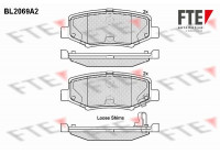 Brake Pad Set, disc brake BL2069A2 FTE