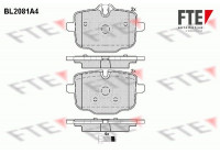Brake Pad Set, disc brake BL2081A4 FTE