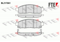 Brake Pad Set, disc brake BL2170A1 FTE