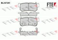Brake Pad Set, disc brake BL2472A1 FTE