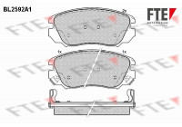 Brake Pad Set, disc brake BL2592A1 FTE