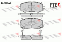 Brake Pad Set, disc brake BL2609A1 FTE