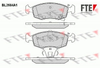 Brake Pad Set, disc brake BL2684A1 FTE