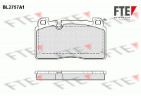 Brake Pad Set, disc brake BL2757A1 FTE