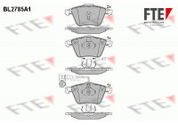 Brake Pad Set, disc brake BL2785A1 FTE