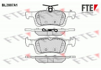 Brake Pad Set, disc brake BL2807A1 FTE