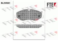 Brake Pad Set, disc brake BL2830A1 FTE