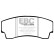 Brake Pad Set, disc brake Bluestuff DP5008NDX EBC, Thumbnail 5