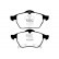 Brake Pad Set, disc brake Bluestuff DP51187NDX EBC, Thumbnail 5