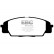 Brake Pad Set, disc brake Bluestuff DP51254NDX EBC, Thumbnail 5