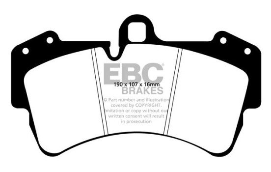 Brake Pad Set, disc brake Bluestuff DP51473NDX EBC, Image 5