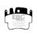 Brake Pad Set, disc brake Bluestuff DP51514NDX EBC, Thumbnail 5