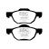 Brake Pad Set, disc brake Bluestuff DP51525NDX EBC, Thumbnail 5