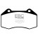 Brake Pad Set, disc brake Bluestuff DP51539NDX EBC, Thumbnail 5