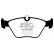 Brake Pad Set, disc brake Bluestuff DP51552NDX EBC, Thumbnail 5