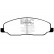 Brake Pad Set, disc brake Bluestuff DP51740NDX EBC, Thumbnail 5