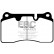 Brake Pad Set, disc brake Bluestuff DP51908NDX EBC, Thumbnail 5