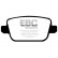 Brake Pad Set, disc brake Bluestuff DP51933NDX EBC, Thumbnail 5