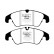 Brake Pad Set, disc brake Bluestuff DP52055NDX EBC, Thumbnail 5