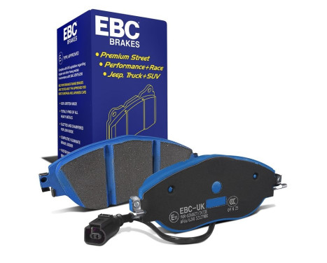 Brake Pad Set, disc brake Bluestuff DP52127NDX EBC, Image 7