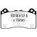 Brake Pad Set, disc brake Bluestuff DP52274NDX EBC, Thumbnail 5