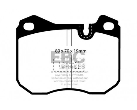 Brake Pad Set, disc brake Bluestuff DP5345NDX EBC, Image 5