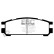 Brake Pad Set, disc brake Bluestuff DP5821NDX EBC, Thumbnail 5