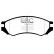 Brake Pad Set, disc brake Bluestuff DP5839NDX EBC, Thumbnail 5