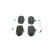 Brake Pad Set, disc brake BP013 Bosch, Thumbnail 5