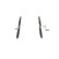 Brake Pad Set, disc brake BP014 Bosch, Thumbnail 3