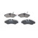 Brake Pad Set, disc brake BP014 Bosch, Thumbnail 5