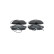 Brake Pad Set, disc brake BP016 Bosch, Thumbnail 6