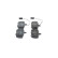 Brake Pad Set, disc brake BP019 Bosch, Thumbnail 5