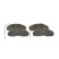 Brake Pad Set, disc brake BP035 Bosch