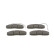 Brake Pad Set, disc brake BP035 Bosch, Thumbnail 5