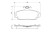 Brake Pad Set, disc brake BP037 Bosch, Thumbnail 6