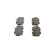 Brake Pad Set, disc brake BP055 Bosch, Thumbnail 2