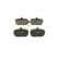 Brake Pad Set, disc brake BP074 Bosch, Thumbnail 3