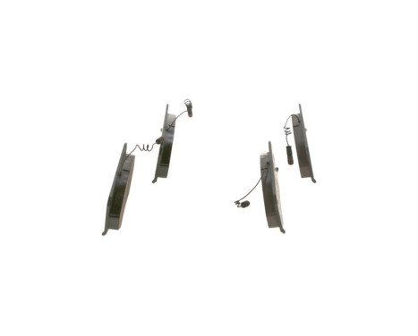 Brake Pad Set, disc brake BP077 Bosch, Image 7