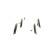 Brake Pad Set, disc brake BP077 Bosch, Thumbnail 7
