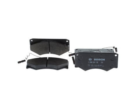 Brake Pad Set, disc brake BP077 Bosch, Image 4