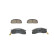 Brake Pad Set, disc brake BP082 Bosch, Thumbnail 4