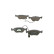 Brake Pad Set, disc brake BP090 Bosch