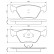 Brake Pad Set, disc brake BP090 Bosch, Thumbnail 6
