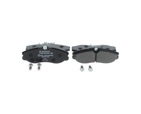 Brake Pad Set, disc brake BP092 Bosch, Image 4