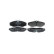 Brake Pad Set, disc brake BP092 Bosch, Thumbnail 6